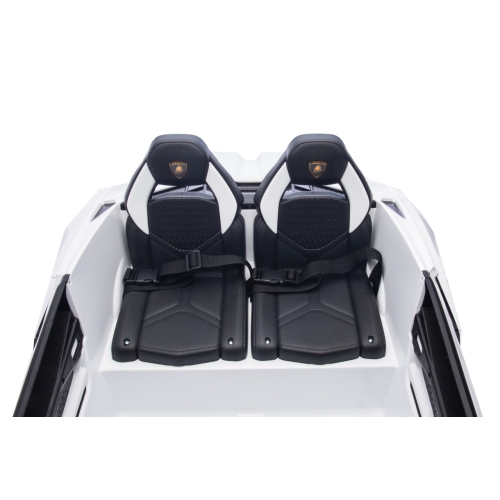 Auto na akumulator dla dzieci Lamborghini Revuelto XL Biały A500.BIA